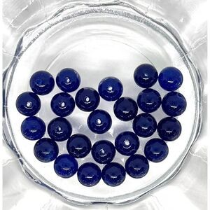 75pcs Beads for Jewelry #22031 Purple Stone Beads